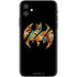 DC Comics Batman Silhouette Logo Vintage Pattern iPhone 11 Skin